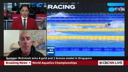 Summer McIntosh had 'zero days off': Her coach on her preparation for world championship News Clip