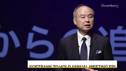 SoftBank Faces Shareholders After $34 Billion Fall News Clip