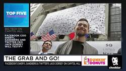 Dorsey and Sandberg Head to Hill to Defend Social Platforms News Clip