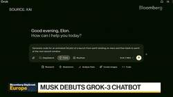 Musk's xAI Debuts Grok-3 AI Model News Clip