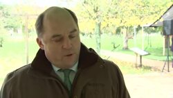 Ben Wallace interview at the National Memorial Arboretum News Clip