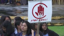 Philippines students demand climate change action News Clip