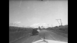 Drivers competing in Redex Reliability Trial motorsport rally on roads in countryside of Australia News Clip