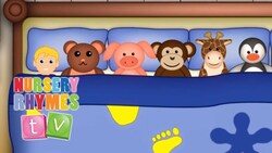 TEN IN THE BED | Classic Nursery Rhymes | English Songs For Kids | Nursery Rhymes TV Instructional Video