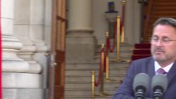 Varadkar takes questions after meeting with Luxembourg PM News Clip