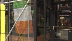 Closed, quiet Manchester streets and graffiti street art News Clip