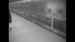 New "Keystone" tubular train leaves New York City to make its first trip to Washington, DC News Clip