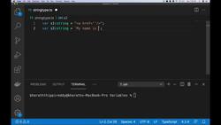 TypeScript for Beginners - More about string Instructional Video