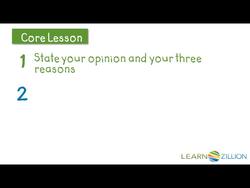 Developing Supporting Ideas for Your Thesis Statement Instructional Video