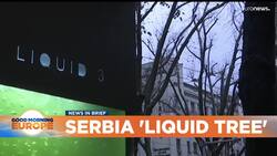 This 'liquid tree' in Belgrade is fighting back against air pollution News Clip