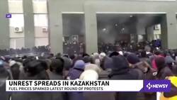 Protests And Unrest Escalate In Kazakhstan News Clip