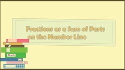 Fractions as a Sum of Parts on the Number Line Instructional Video