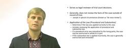Appellate Court Role - Procedural Review Instructional Video