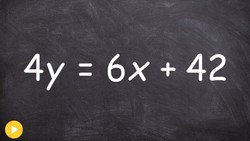 How to put a linear equation into standard form and then find the x and y intercepts Instructional Video