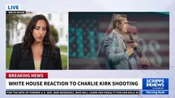 White House reaction to Charlie Kirk shooting News Clip