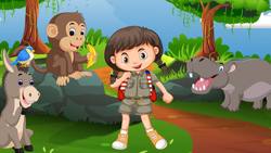 Animal Sounds Song At the Zoo! Instructional Video