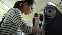 Woman Making Clothes at Sewing Factory Stock Footage