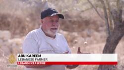 Lebanese farmers harvest olives under UN watch near volatile Israeli border News Clip