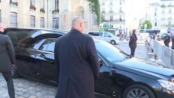 VOICED : Arrival of coffin at church service in Paris for Bernard Tapie News Clip