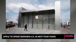 Apple to Spend $500M in U.S. in Next Four Years News Clip