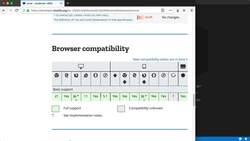 The Modern JavaScript Bootcamp (2019) - The Problem: Cross-Browser Compatibility Instructional Video