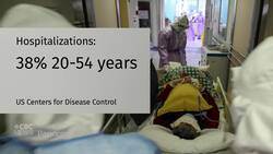 More young people starting to test positive for the coronavirus News Clip