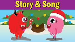 Under the Christmas Tree : Kids Christmas Story and Song Instructional Video