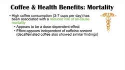 Coffee: Health Benefits (ex. Reduction of Cancer) and Risks (ex. Pregnancy) Instructional Video