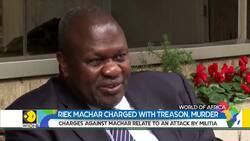 Tension high in South Sudan as first VP Riek Machar is charged with treason News Clip