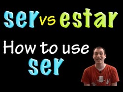 Ser vs Estar - Using Ser + Uses of Ser Song! (intermediate) Instructional Video