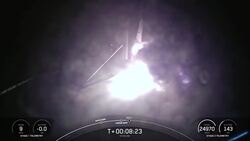 SpaceX Rocket Catches Fire, Fell Over While Landing At Sea After Starlink Launch Instructional Video