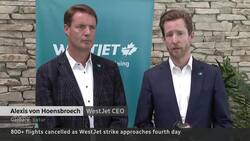 WestJet mechanics' strike upends long weekend travel News Clip