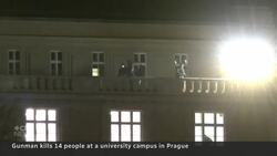 At least 14 people killed in Prague mass shooting News Clip