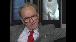 Interview with founder of BSkyB Rupert Murdoch on Sky BSB merger News Clip