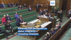 Rishi Sunak gets respite as UK MPs back Rwanda migration bill News Clip