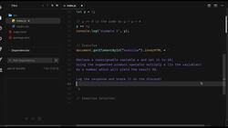 JavaScript Mastery from Zero to Hero - Prepare for Coding Interviews - Exercise Solution - Compounding and Augmented Operators in JavaScript Instructional Video