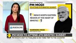 Indian PM Narendra Modi arrives in Bangkok to attend 6th BIMSTEC summit News Clip