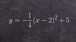 How to apply transformations to graph the quadratic equation Instructional Video