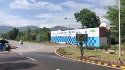 CLEAN : Images of French Embassy perimeter as citizens advised to leave Pakistan News Clip