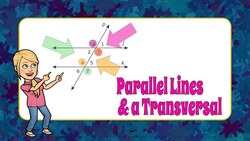 Congruent Angles formed by Parallel Lines & a Transversal | 8.G.A.5 Instructional Video