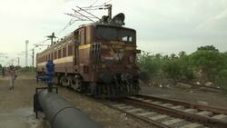 India's Chennai brings drinking water in by train News Clip