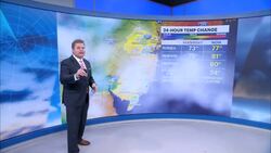 Mild temperatures overnight; clear weather for Tuesday with highs in the 70s News Clip