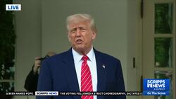 President Donald Trump reacts to American being named new pope News Clip