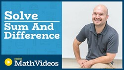 Master Solving a trigonometric equation using the sum and difference formulas Instructional Video
