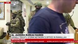 Israeli forces raid Al Jazeera’s offices in Ramallah News Clip