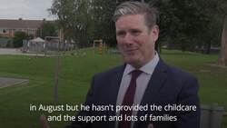 Sir Keir Starmer stresses importance of childcare on Coventry school visit News Clip