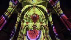 Cathedral lights up celebrating its history in immersive experience News Clip