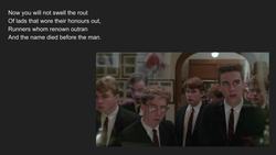 Do only the good die young? Reading, Summary, and Analysis of Housman's "To an Athlete Dying Young" Instructional Video