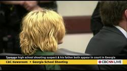 Teen school shooting suspect, father appear in Georgia court News Clip