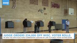Wisconsin Judge Says 234K Voters Should Be Purged From Rolls News Clip